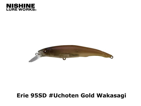 Nishine Lure Works Erie 95SD #Uchoten Gold Wakasagi