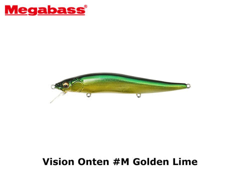 Megabass Vision Onten #M GD Lime