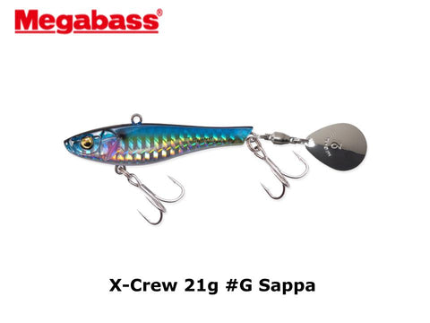 Megabass X-Crew 21g #G Sappa