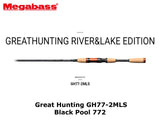 Megabass Great Hunting GH77-2MLS Black Pool 772