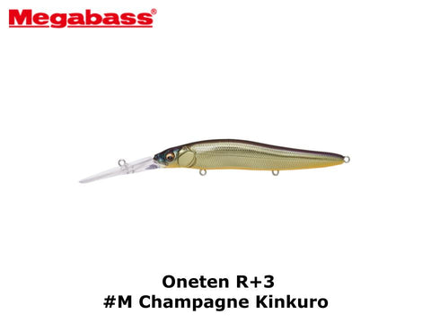 Megabass Oneten R+3 #M Champagne Kinkuro