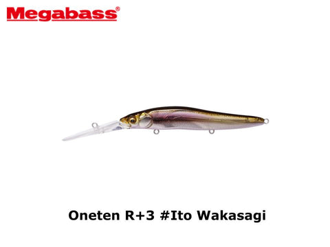 Megabass Oneten R+3 #Ito Wakasagi