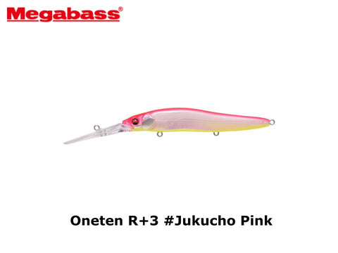 Megabass Oneten R+3 #Jukucho Pink