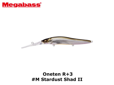 Megabass Oneten R+3 #M Stardust Shad II