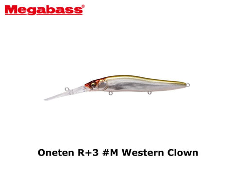 Megabass Oneten R+3 #M Western Clown