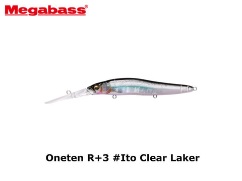 Megabass Oneten R+3 #Ito Clear Laker