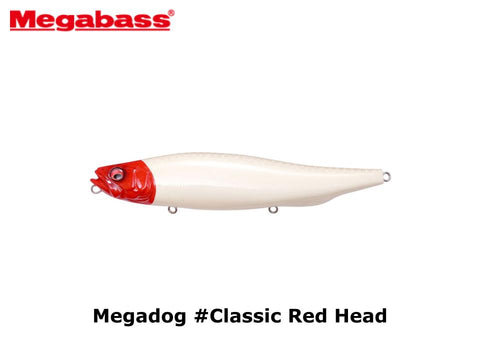 Megabass Megadog #Classic Red Head