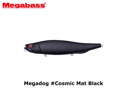 Megabass Megadog #Cosmic Mat Black
