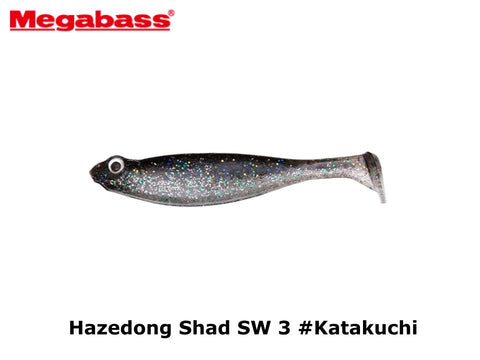 Megabass Hazedong Shad SW 3 #Katakuchi