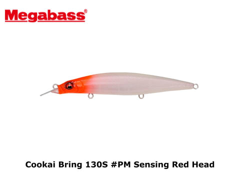 Megabass Cookai Bring 130S #PM Sensing Red Head
