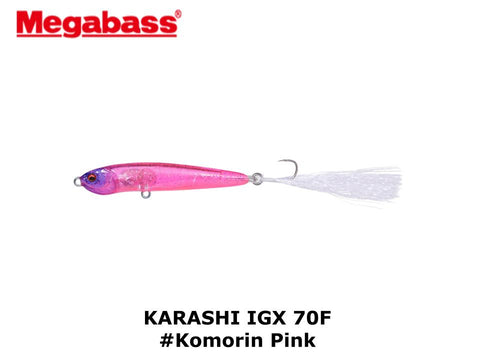 Megabass KARASHI IGX 70F #Komorin Pink