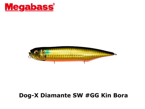 Megabass DOG-X Diamante SW #GG Kin Bora