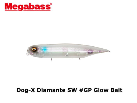 Megabass DOG-X Diamante SW #GP Glow Bait