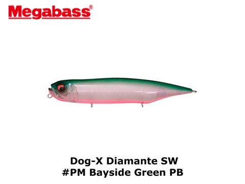 Megabass DOG-X Diamante SW #PM Bayside Green PB