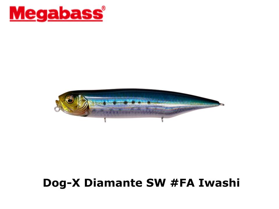 Megabass DOG-X Diamante SW #FA Iwashi – JDM TACKLE HEAVEN