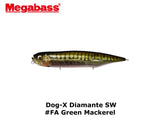 Megabass DOG-X Diamante SW #FA Green Mackerel
