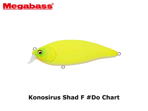 Megabass Konosirus Shad F #Do Chart