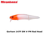 Megabass Gorham 147F SW # PM Red Head