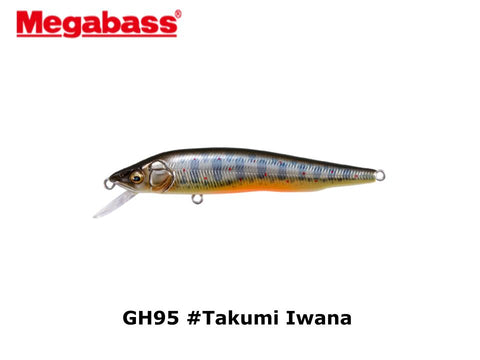Megabass GH95 #Takumi Iwana – JDM TACKLE HEAVEN