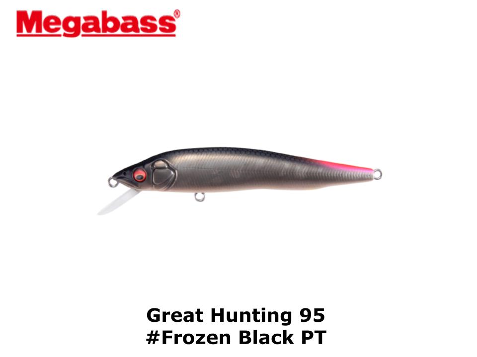 Megabass GH95 #Frozen Black PT