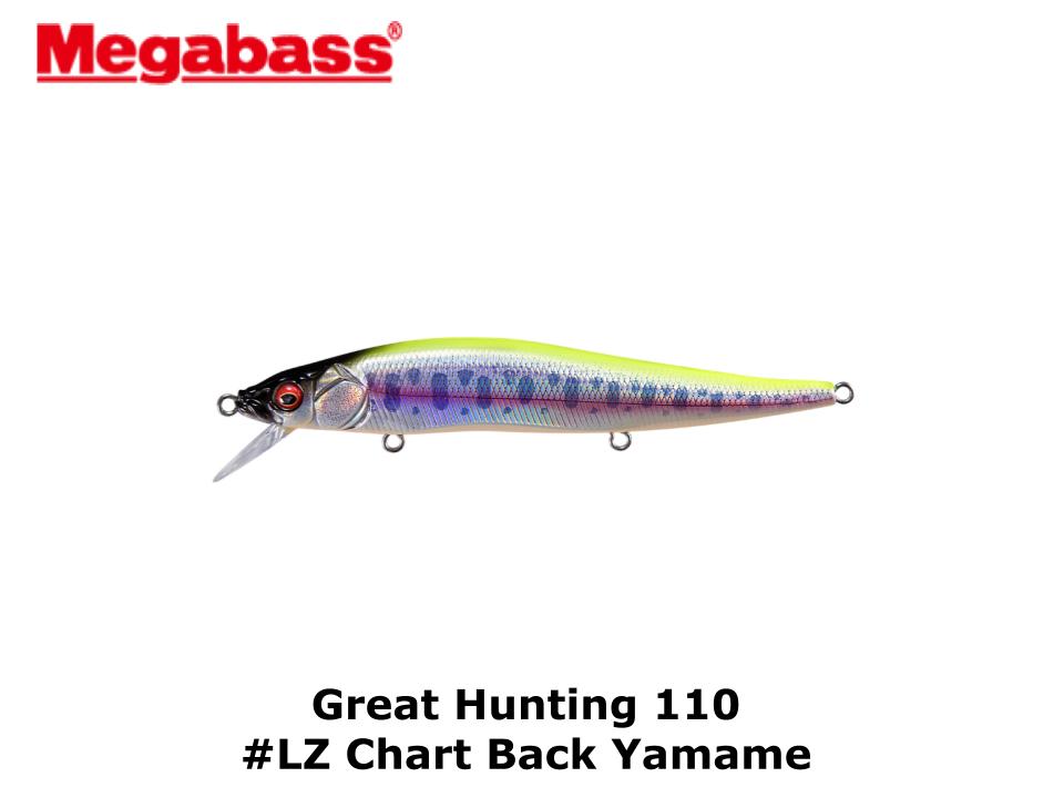 Megabass GH110 #LZ Chart Back Yamame – JDM TACKLE HEAVEN