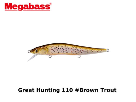 Megabass GH110 #Brown Trout
