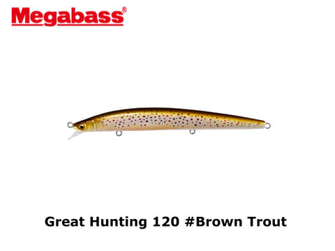Megabass GH120 #Brown Trout
