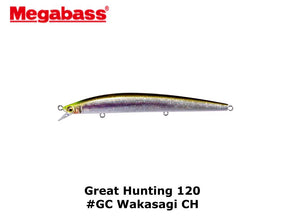 Megabass GH120 #GC Wakasagi CH