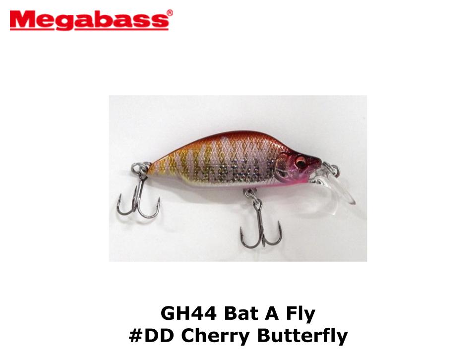 Megabass GH44 Bat A FRY (SP-C) #DD Cherry Butterfly – JDM TACKLE