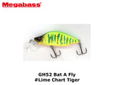 Megabass GH52 Bat A FRY (SP-C)  #Lime Chart Tiger