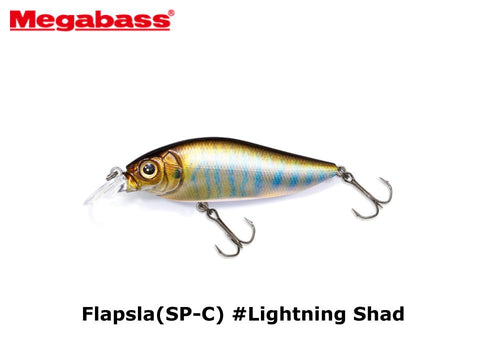Megabass Flapsla(SP-C) #Lightning Shad
