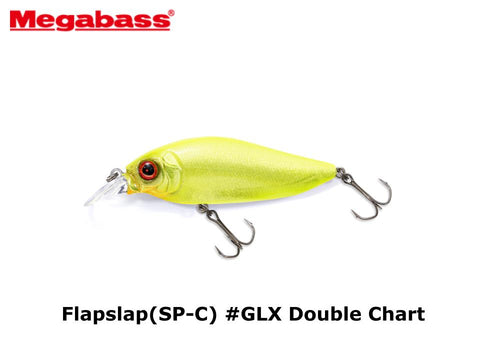 Megabass Flapslap(SP-C) #GLX Double Chart