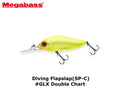 Megabass Diving Flapslap(SP-C) #GLX Double Chart