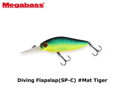 Megabass Diving Flapslap(SP-C) #Mat Tiger