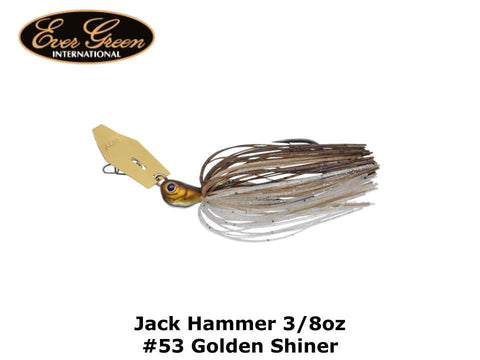 Evergreen Jack Hammer 3/8oz #53 Golden Shiner