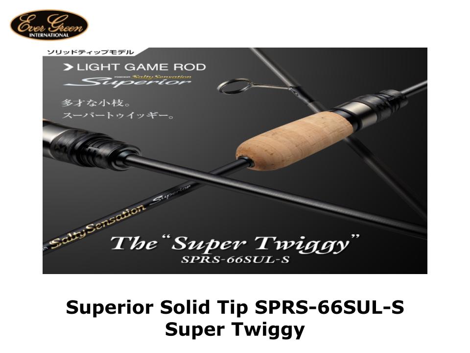 Pre-Order Evergreen Superior Solid Tip SPRS-66SUL-S Super Twiggy