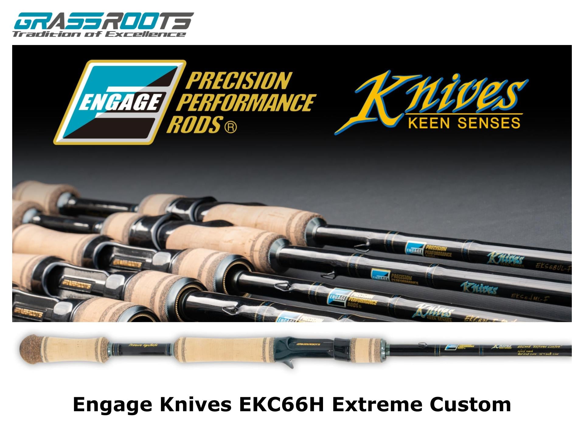 驚きの安さ Custom Extreme EKC66H Knives Engage Grassroots – TACKLE JDM その他