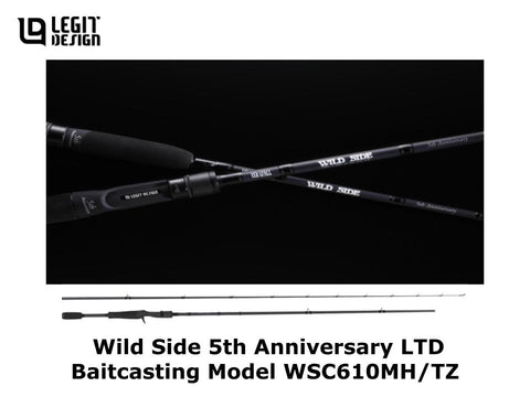 Legit Design Wild Side 5th Anniversary LTD Baitcasting Model WSC610MH/TZ