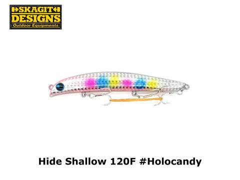 Skagit Designs Hide Shallow 120F #Holocandy