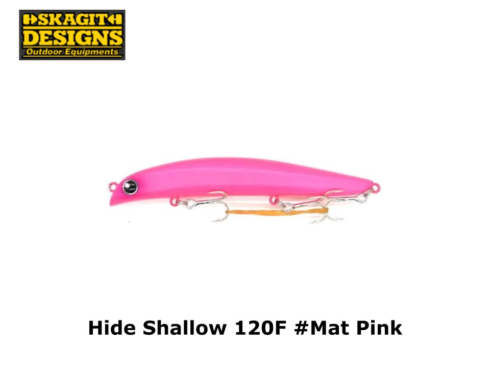 スカジェットHide ShallowHi-F／High-Float 120 5点 Skagit Designs Hide Shallow 120F #Mat Pink – JDM TACKLE HEAVEN