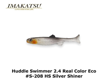 Imakatsu Huddle Swimmer 2.4 Real Color Eco #S-208 HS Silver Shiner