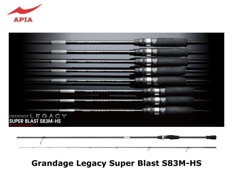 Apia Grandage Legacy Super Blast S83M-HS – JDM TACKLE HEAVEN