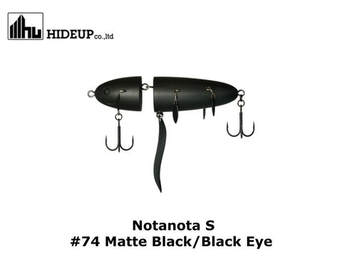 Hideup Notanota S #74 Matte Black/Black Eye