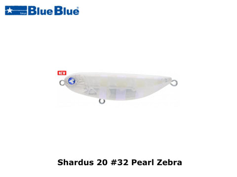 Blue Blue Shardus 20 #32 Pearl Zebra