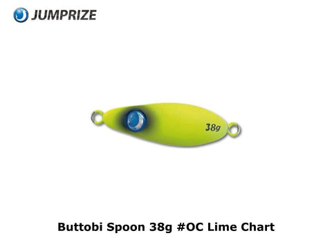 Jumprize Buttobi Spoon 38g #OC Lime Chart