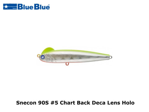 Blue Blue Snecon 90S #5 Chart Back Deca Lens Holo