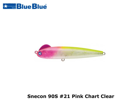 Blue Blue Snecon 90S #21 Pink Chart Clear