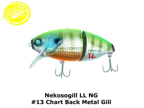 PhatLab Nekosogill LL NG #13 Chart Back Metal Gill