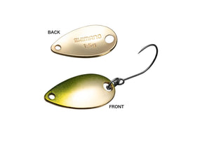 Shimano Cardiff Roll Swimmer Premium Plating 2.2g TR-M22R #73T Green Gold