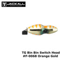 Jackall TG Binbin Switch Head 45g #F-0068 Orange Gold